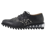 SHOES WITH STUDS / BLACK