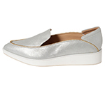 POINTED SLIP-ON / SILVER