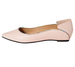 POINTED TOE FLATSHOES / PINK